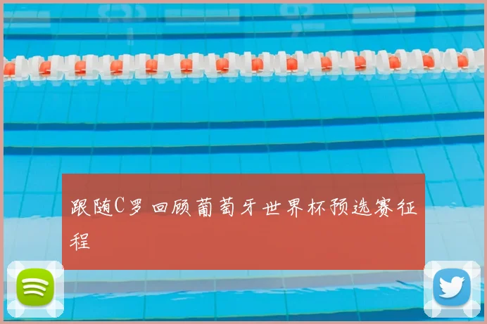 跟随C罗回顾葡萄牙世界杯预选赛征程